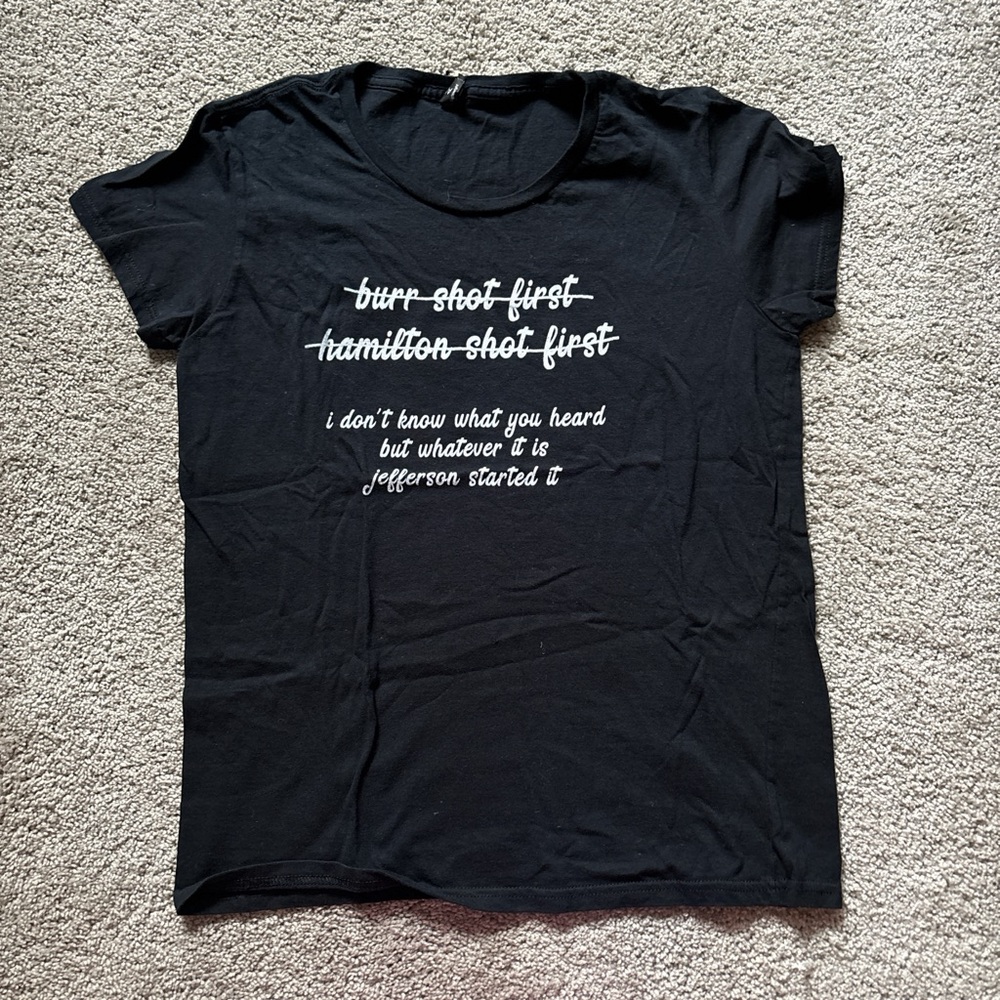 Hamilton quote tee